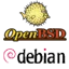 open bsd debian